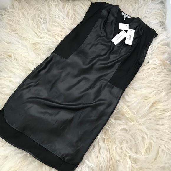 SANDRO Sleeveless V-Neck Dress - Picture 1 of 7